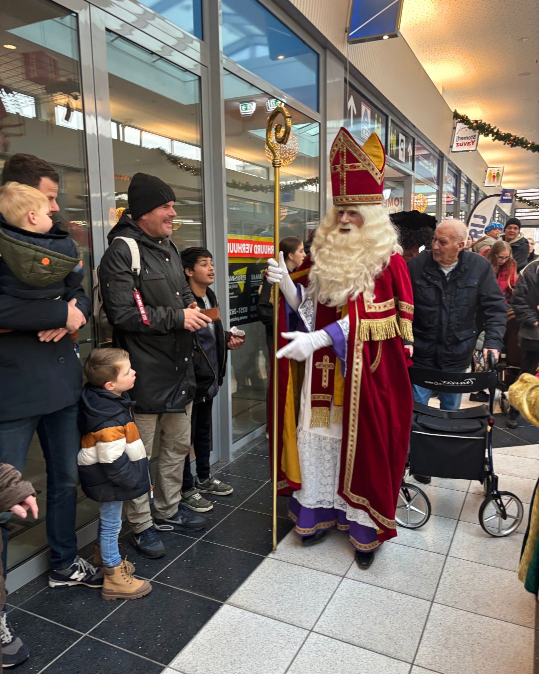 sinterklaas winkelcentrum wijkerbaan